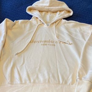 Abercrombie & Fitch cropped hoodie